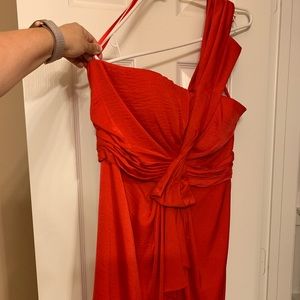 BCBG one shoulder Cocktail dress size 12